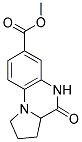 4-OXO-1,2,3,3A,4,5-HEXAHYDRO-PYRROLO[1,2-A]QUINOXALINE-7-CARBOXYLIC ACID METHYL ESTER CAS#: 860189-19-1
