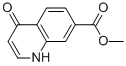 4-OXO-1,4-DIHYDRO-QUINOLINE-7-CARBOXYLIC ACID METHYL ESTER CAS#: 863785-96-0