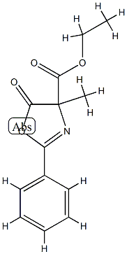4-Oxazolecarboxylic acid, 4,5-dihydro-4-methyl-5-oxo-2-phenyl-, ethyl ester CAS#: 886466-22-4