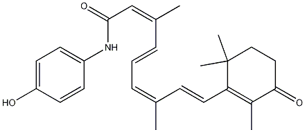 4-Oxo-N-(4-hydroxyphenyl)retinamide CAS#: 865536-65-8