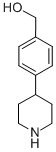 (4-PIPERIDIN-4-YL-PHENYL)-METHANOL CAS#: 885274-59-9