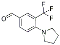 4-PYRROLIDIN-1-YL-3-TRIFLUOROMETHYL-BENZALDEHYDE CAS#: 886500-73-8