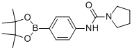 4-[(PYRROLIDIN-1-YLCARBONYL)AMINO]BENZENEBORONIC ACID, PINACOL ESTER 97 CAS#: 874290-95-6