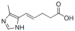 4-Pentenoic acid, 5-(4-methyl-1H-imidazol-5-yl)- CAS#: 874571-07-0