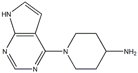 4-PiperidinaMine, 1-(7H-pyrrolo[2,3-d]pyriMidin-4-yl)- CAS#: 885499-56-9