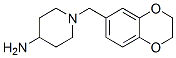 4-Piperidinamine,  1-[(2,3-dihydro-1,4-benzodioxin-6-yl)methyl]- CAS#: 885721-61-9