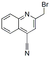 4-Quinolinecarbonitrile,  2-(bromomethyl)- CAS#: 863654-36-8