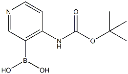 (4-[(TERT-BUTOXYCARBONYL)AMINO]PYRIDIN-3-YL)BORONIC ACID CAS#: 863752-59-4