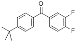 4-TERT-BUTYL-3',4'-DIFLUOROBENZOPHENONE CAS#: 845781-01-3