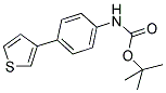 (4-THIOPHEN-3-YL-PHENYL)-CARBAMIC ACID TERT-BUTYL ESTER CAS#: 886505-43-7