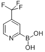 4-TRIFLUOROMETHYLPYRIDINE-2-BORONIC ACID CAS#: 870459-90-8