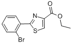 4-Thiazolecarboxylicacid,2-(2-bromophenyl)-,ethylester(9CI) CAS#: 885278-78-4