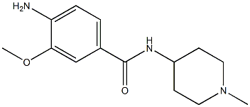 4-aMino-3-Methoxy-N-(1-Methylpiperidin-4-yl)benzaMide CAS#: 876126-60-2