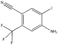 4-amino-5-iodo-2-(trifluoromethyl)benzonitrile CAS#: 852569-35-8