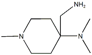 4-(aminomethyl)-N,N,1-trimethylpiperidin-4-amine CAS#: 876717-12-3