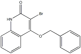 4-(benzyloxy)-3-bromoquinolin-2(1H)-one CAS#: 868145-21-5