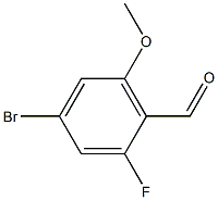 4-broMo-2-fluoro-6-Methoxybenzaldehyde CAS#: 856767-09-4