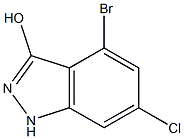 4-broMo-6-chloro-1H-indazol-3-ol CAS#: 887568-37-8