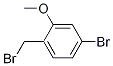 4-bromo-1-(bromomethyl)-2-methoxybenzene CAS#: 854778-42-0