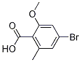 4-bromo-2-methoxy-6-methylbenzoic acid CAS#: 877149-08-1