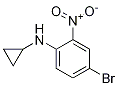 4-bromo-N-cyclopropyl-2-nitroaniline CAS#: 887351-39-5