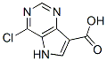 4-chloro-5H-pyrrolo[3,2-d]pyrimidine-7-carboxylic acid CAS#: 853058-43-2