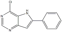 4-chloro-6-phenyl-5H-pyrrolo[3,2-d]pyrimidine CAS#: 875340-50-4