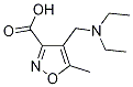 4-[(diethylamino)methyl]-5-methylisoxazole-3-carboxylic acid(SALTDATA: HCl) CAS#: 893749-99-0