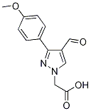 [4-formyl-3-(4-methoxyphenyl)-1H-pyrazol-1-yl]acetic acid CAS#: 887408-55-1
