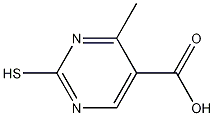 4-methyl-2-sulfanyl-5-pyrimidinecarboxylic acid CAS#: 861212-78-4