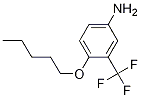 4-(pentyloxy)-3-(trifluoromethyl)benzenamine CAS#: 832099-33-9