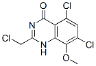 4(1H)-Quinazolinone, 5,7-dichloro-2-(chloromethyl)-8-methoxy- (9CI) CAS#: 866244-94-2