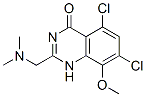 4(1H)-Quinazolinone,  5,7-dichloro-2-[(dimethylamino)methyl]-8-methoxy-  (9CI) CAS#: 866244-59-9