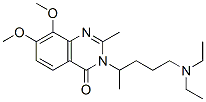 4(3H)-Quinazolinone,  3-[4-(diethylamino)-1-methylbutyl]-7,8-dimethoxy-2-methyl- CAS#: 858419-99-5
