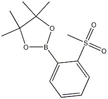 4,4,5,5-Tetramethyl-2-(2-(methylsulfonyl)phenyl)-1,3,2-dioxaborolane CAS#: 879648-22-3
