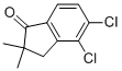 4,5-DICHLORO-2,3-DIHYDRO-2,2-DIMETHYL-1H-INDEN-1-ONE CAS#: 881189-86-2