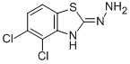 4,5-DICHLORO-2(3H)-BENZOTHIAZOLONEHYDRAZONE CAS#: 872696-05-4