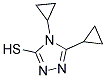 4,5-DICYCLOPROPYL-4H-[1,2,4]TRIAZOLE-3-THIOL CAS#: 853723-97-4