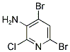 4,6-DIBROMO-2-CHLOROPYRIDIN-3-AMINE CAS#: 887570-91-4