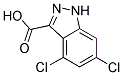 4,6-DICHLORO-3-(1H)INDAZOLE CARBOXYLIC ACID CAS#: 885520-64-9