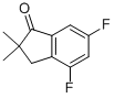 4,6-DIFLUORO-2,3-DIHYDRO-2,2-DIMETHYL-1H-INDEN-1-ONE CAS#: 881189-93-1