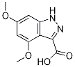 4,6-DiMethoxy-1H-indazole-3-carboxylic acid CAS#: 885520-36-5