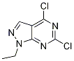 4,6-dichloro-1-ethyl-1H-pyrazolo[3,4-d]pyriMidine CAS#: 864292-48-8