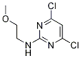 4,6-dichloro-N-(2-Methoxyethyl)pyriMidin-2-aMine CAS#: 879609-70-8