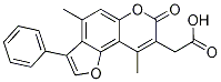 (4,9-Dimethyl-7-oxo-3-phenyl-7H-furo[2,3-f]-chromen-8-yl)acetic acid CAS#: 853892-52-1