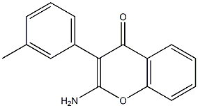 4H-1-Benzopyran-4-one,2-amino-3-(3-methylphenyl)-(9CI) CAS#: 883279-40-1