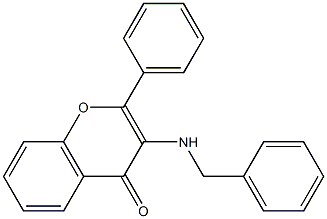 4H-1-Benzopyran-4-one,2-phenyl-3-[(phenylmethyl)amino]-(9CI) CAS#: 871550-65-1