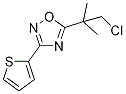 5-(1-Chloro-2-methylpropan-2-yl)-3-(thiophen-2-yl)-1,2,4-oxadiazole CAS#: 869709-84-2