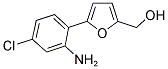 [5-(2-AMINO-4-CHLORO-PHENYL)-FURAN-2-YL]-METHANOL CAS#: 886494-32-2