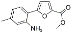 5-(2-AMINO-4-METHYL-PHENYL)-FURAN-2-CARBOXYLIC ACID METHYL ESTER CAS#: 886494-26-4